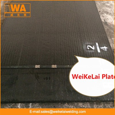 Hardfacing slitplatta